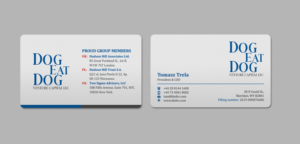 Business Card Design by INDIAN_Ashok for Two Sigma Advisors LLC | Design: #22630622