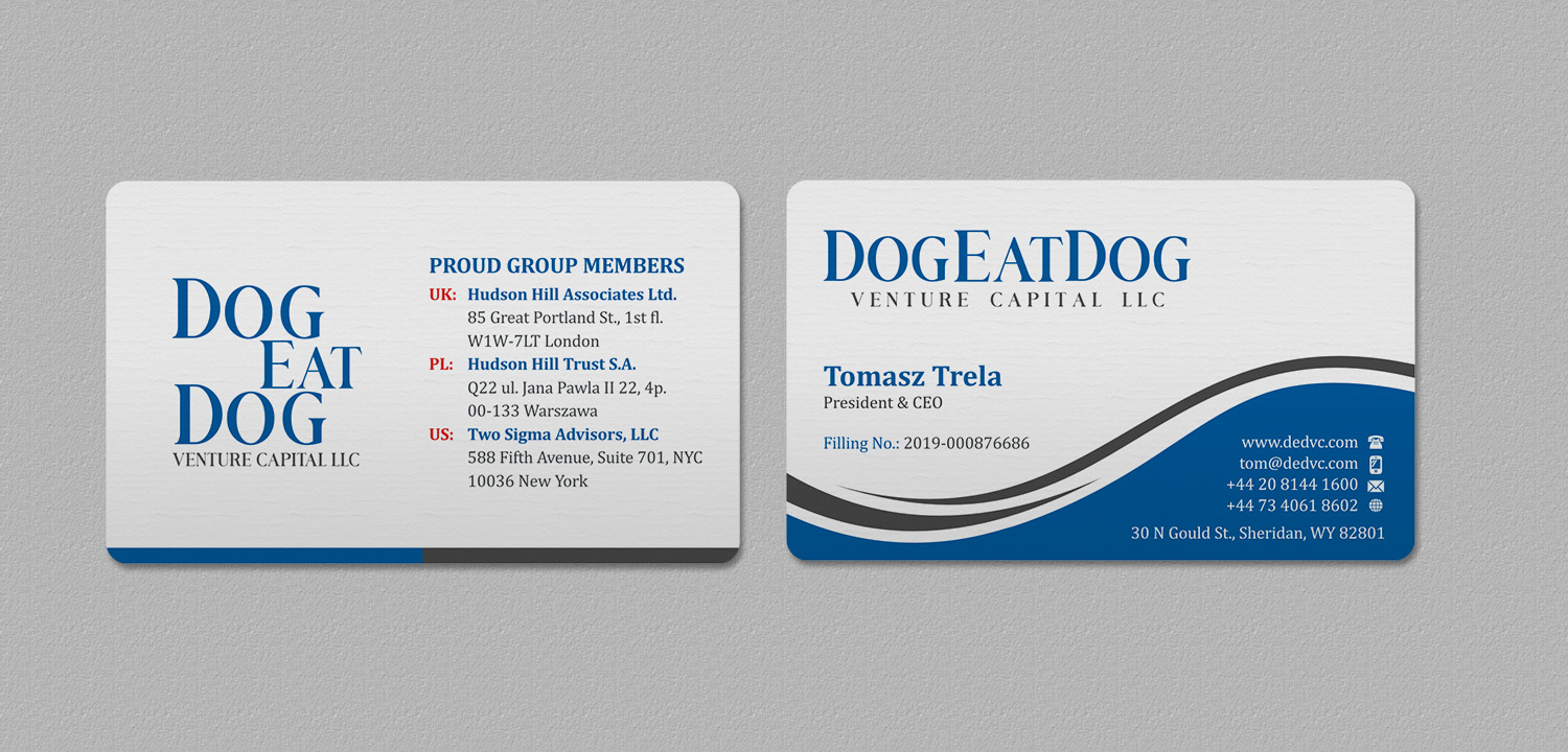 Business Card Design by INDIAN_Ashok for Two Sigma Advisors LLC | Design #22630623