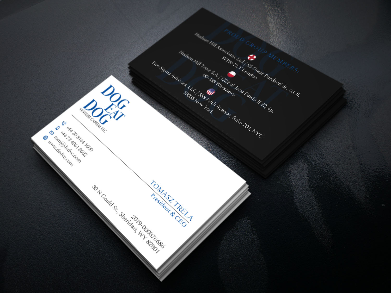 Design de Carte de Visite par Verified artistry (Design garden) pour Two Sigma Advisors LLC | Design #22630667