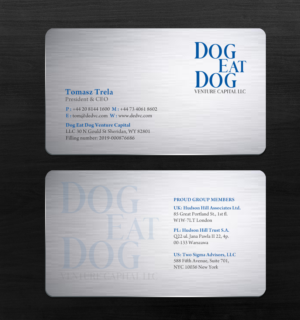 Business Card Design by chandrayaan.creative for Two Sigma Advisors LLC | Design: #22630363