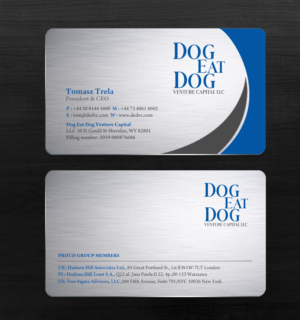 Business Card Design by chandrayaan.creative for Two Sigma Advisors LLC | Design: #22630975