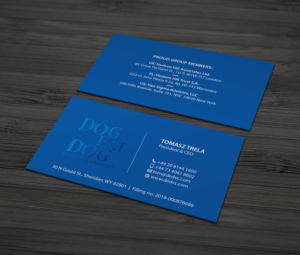 Business cards for investing fund | Diseño de Tarjeta de Presentación por MDesign
