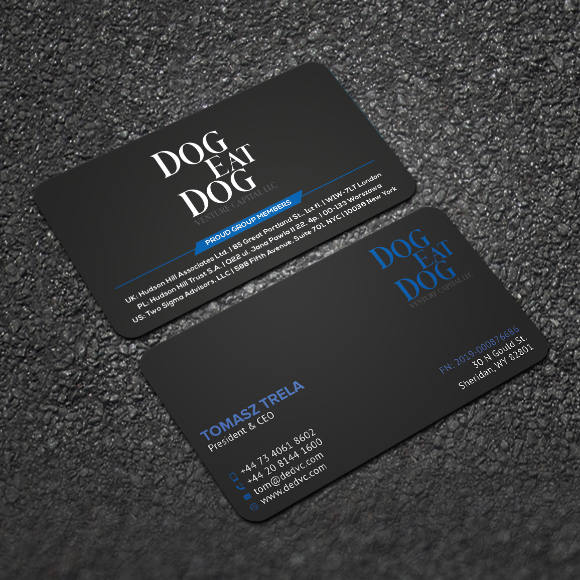 Business Card Design by Sujan4art for Two Sigma Advisors LLC | Design #22629869