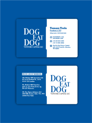 Business Card Design by mohammed0087 for Two Sigma Advisors LLC | Design: #22632199