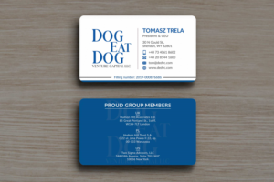 Business Card Design by Musa. A for Two Sigma Advisors LLC | Design: #22630834