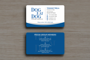 Business Card Design by Musa. A for Two Sigma Advisors LLC | Design: #22630842