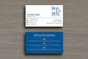 Business Card Design by Musa. A for Two Sigma Advisors LLC | Design: #22630843