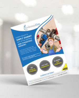 Design for UK based Plumbing & Heating Company | Flyer Design by aspiremedia