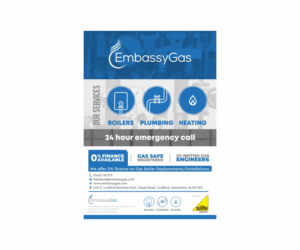 Design for UK based Plumbing & Heating Company | Flyer Design by ThomS