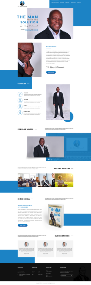 Web Design by pentaxial for Thousand Hills Marketing, LLC | Design: #22644412