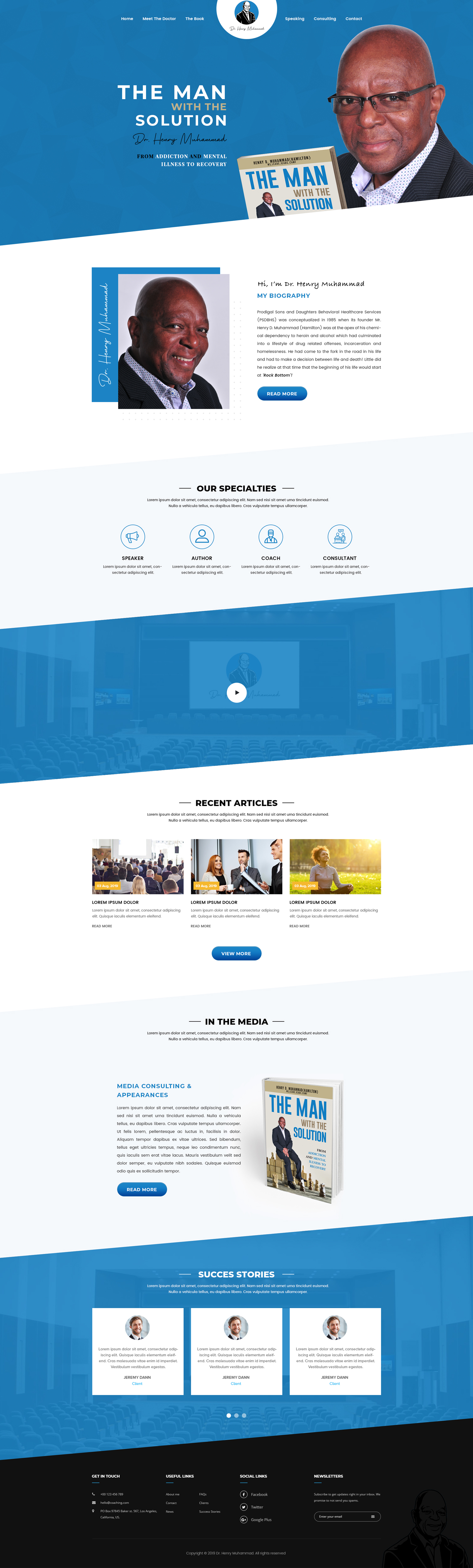 Web Design by pentaxial for Thousand Hills Marketing, LLC | Design #22644740