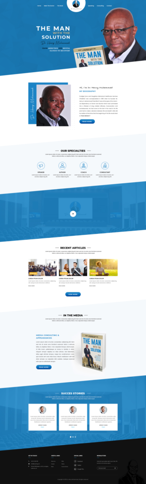 Web Design by pentaxial for Thousand Hills Marketing, LLC | Design: #22644740