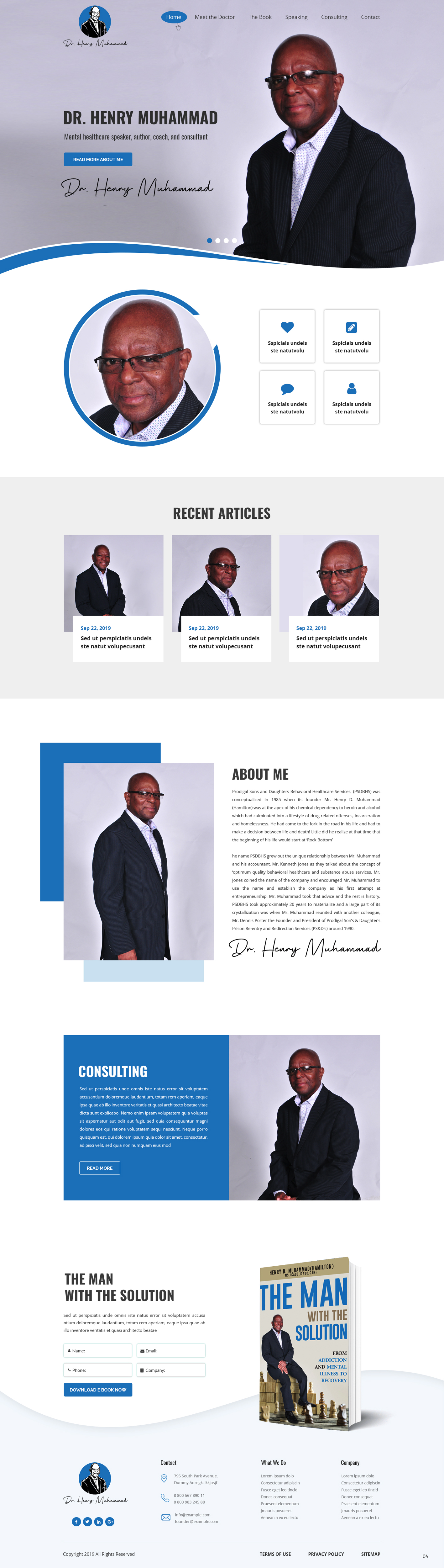 Web Design by pb for Thousand Hills Marketing, LLC | Design #22633748