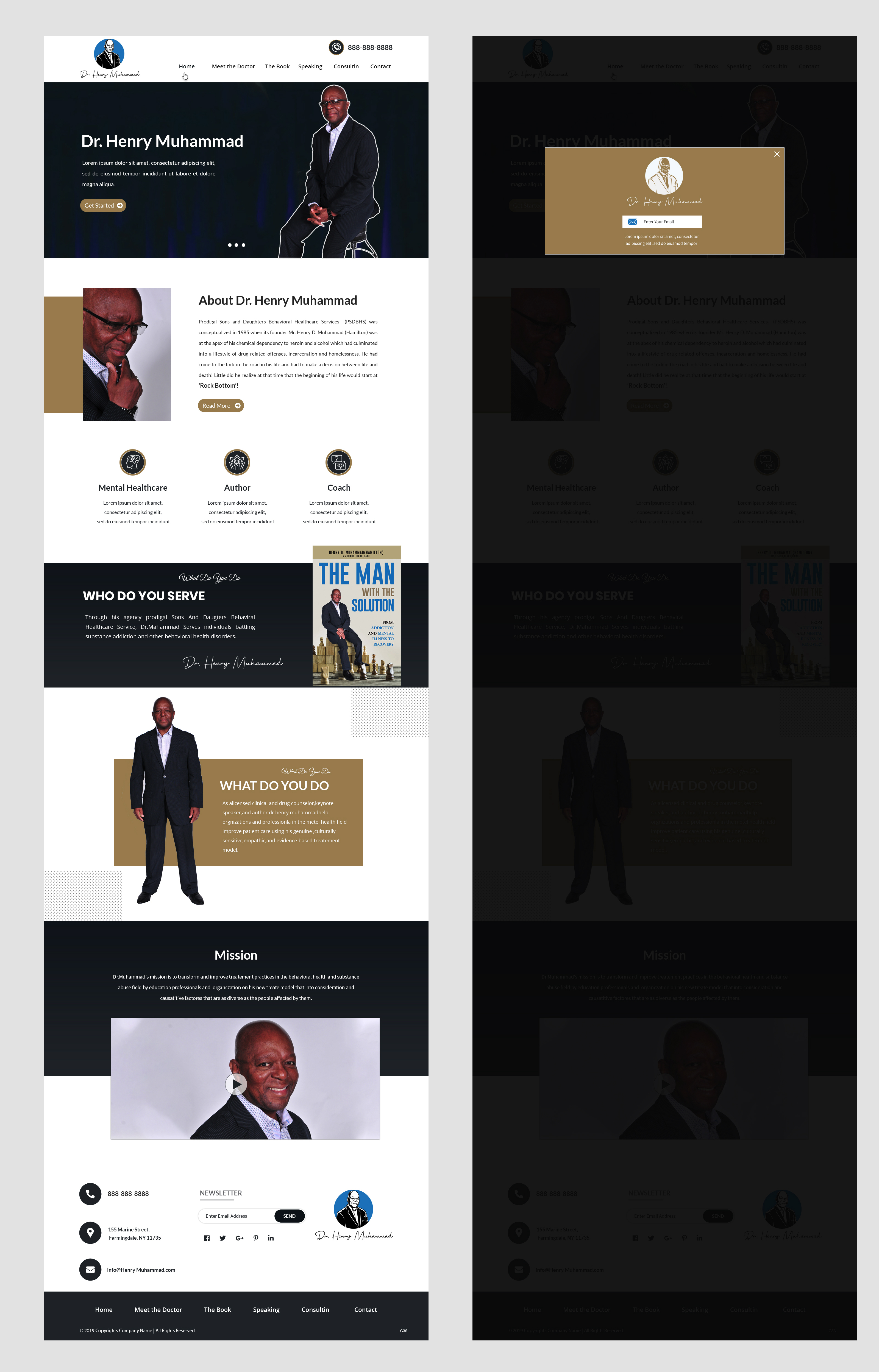 Web Design by pb for Thousand Hills Marketing, LLC | Design #22633752