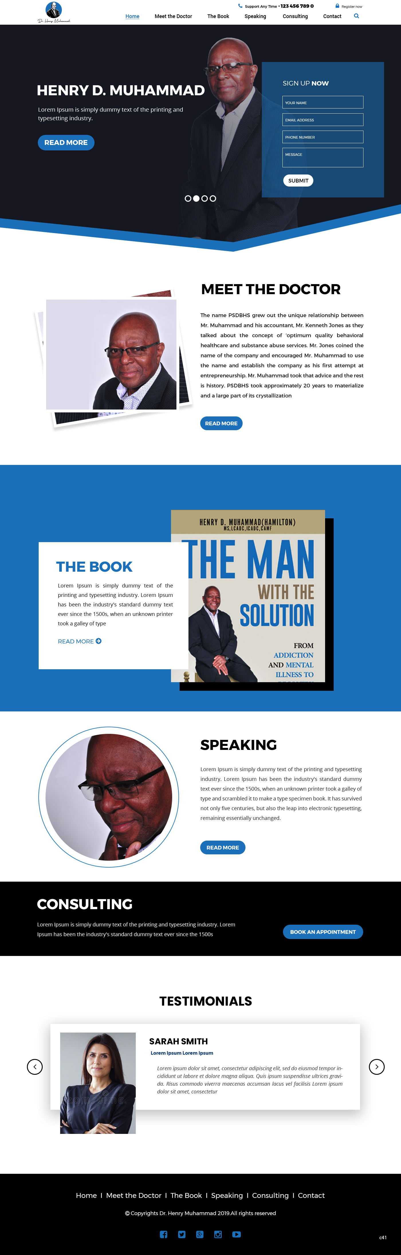 Web Design by pb for Thousand Hills Marketing, LLC | Design #22633756