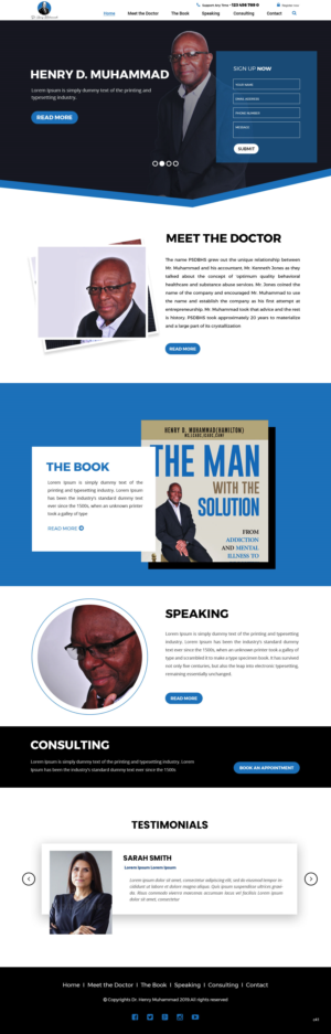 Web Design by pb for Thousand Hills Marketing, LLC | Design: #22633756