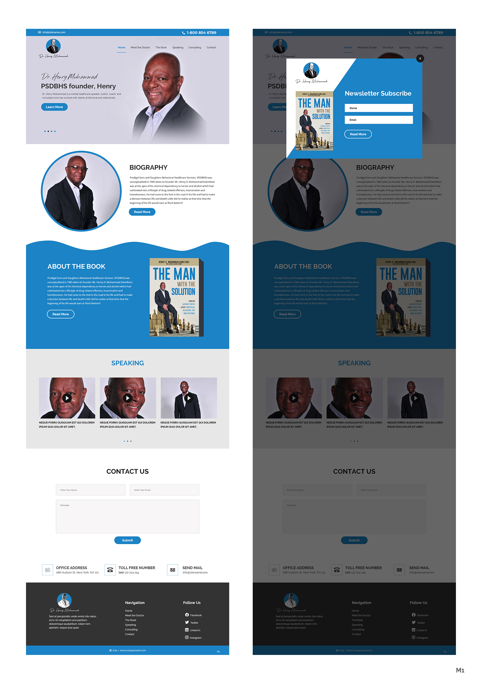 Web Design by pb for Thousand Hills Marketing, LLC | Design #22633760