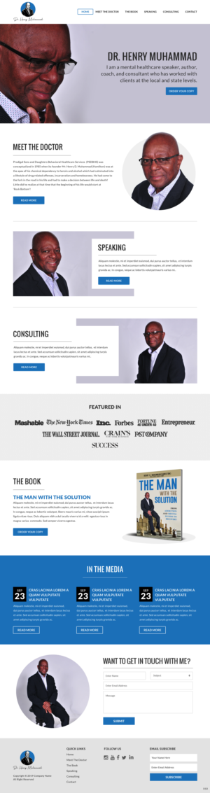 Web Design by pb for Thousand Hills Marketing, LLC | Design: #22633763