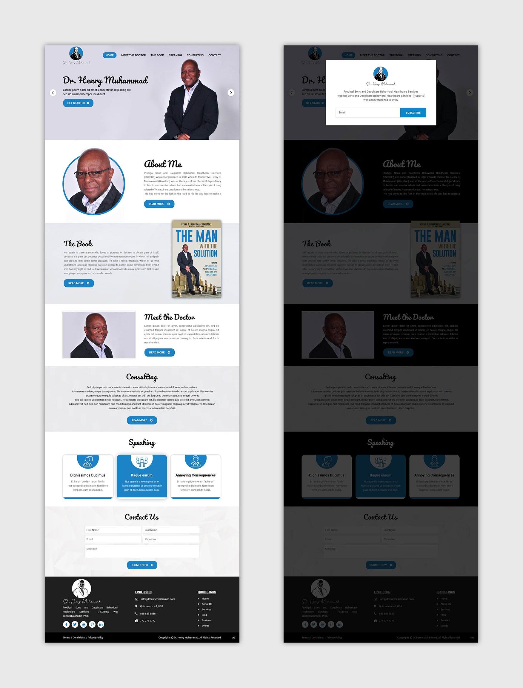 Web Design by pb for Thousand Hills Marketing, LLC | Design #22633764