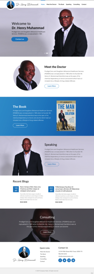 Web Design by pb for Thousand Hills Marketing, LLC | Design: #22633769