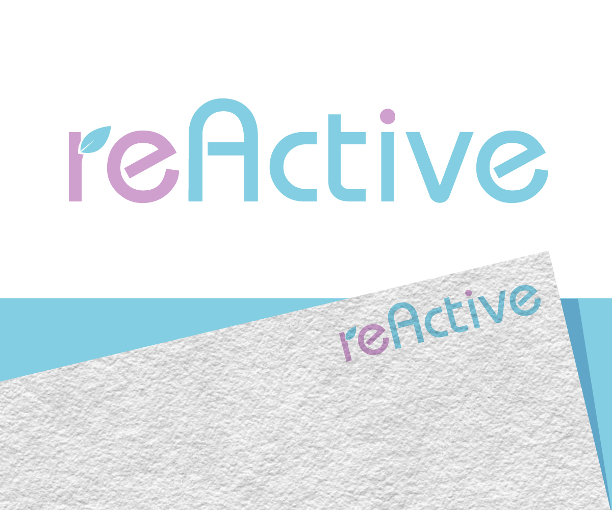 Feminine, Modern Logo Design for reActive by Jay Design | Design #22630241