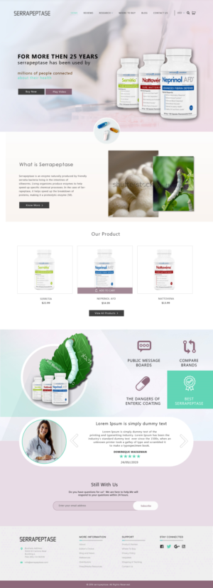 Web Design by Silverclouding for this project | Design: #22664910