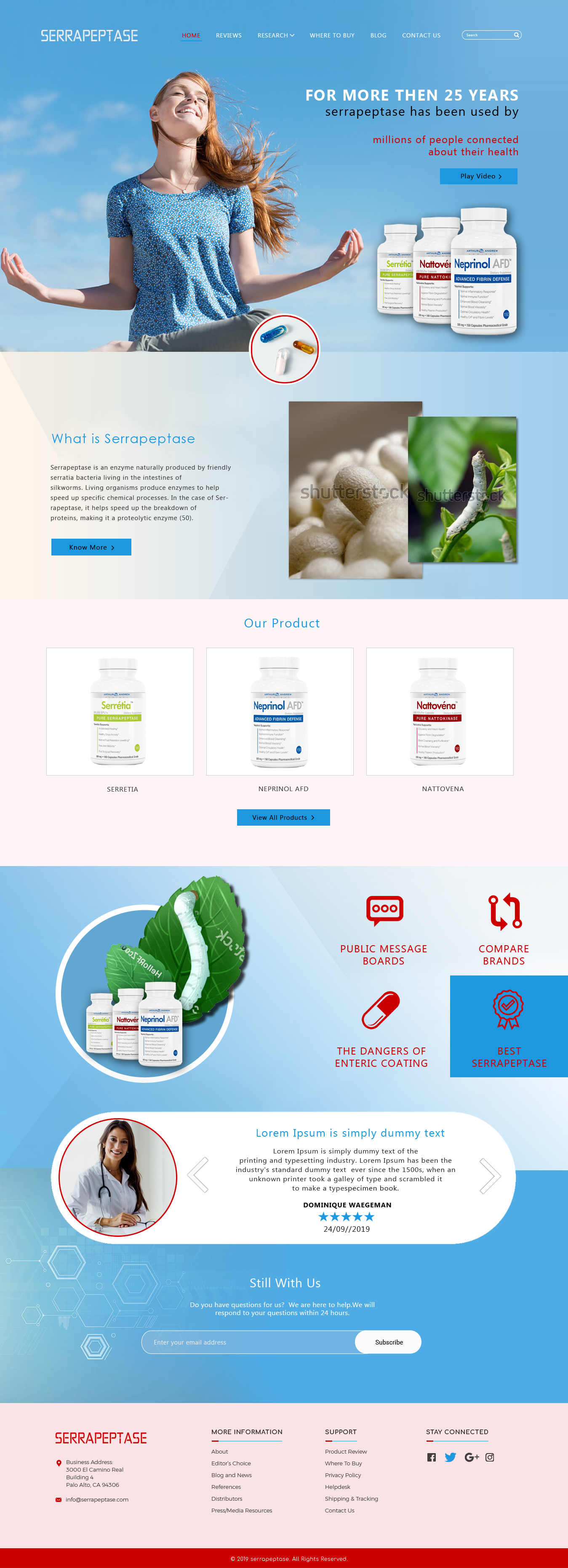Web Design by Silverclouding for this project | Design #22672559
