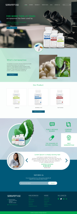 Web Design by Silverclouding for this project | Design: #22672565