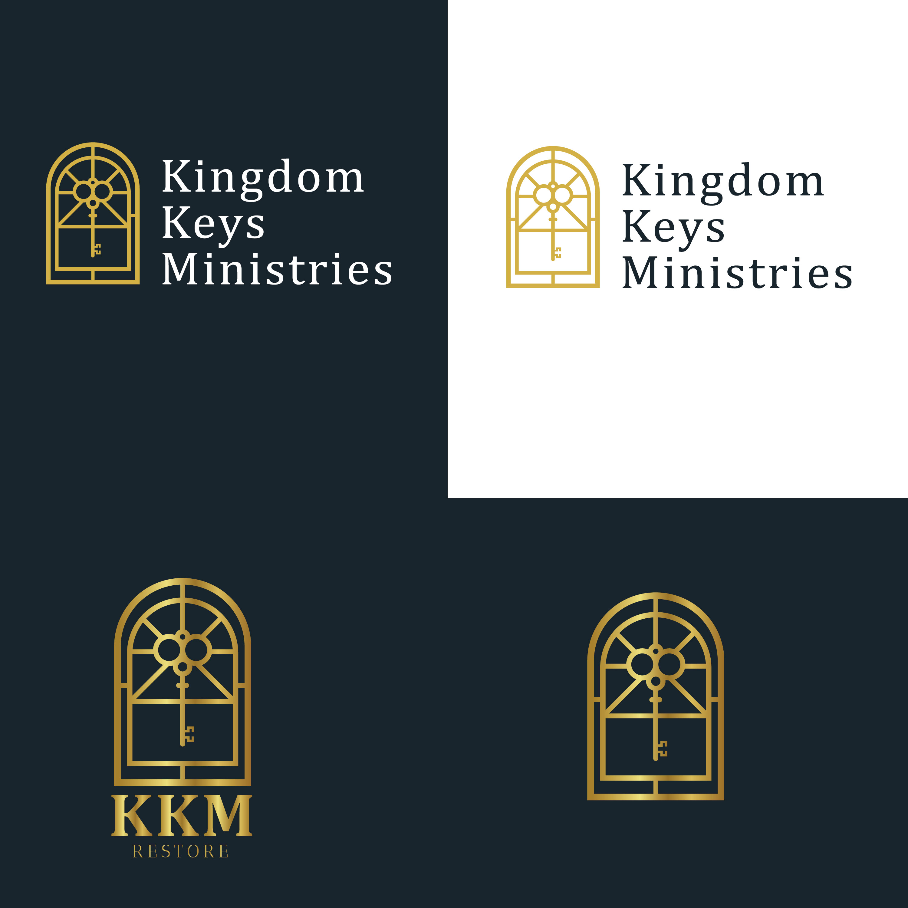 Logo Design by Eeshan121 for Kingdom Keys Ministries | Design #22631634