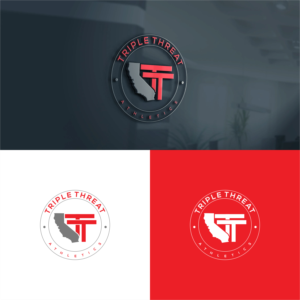 Triple Threat Athletics | Logo Design by tejo