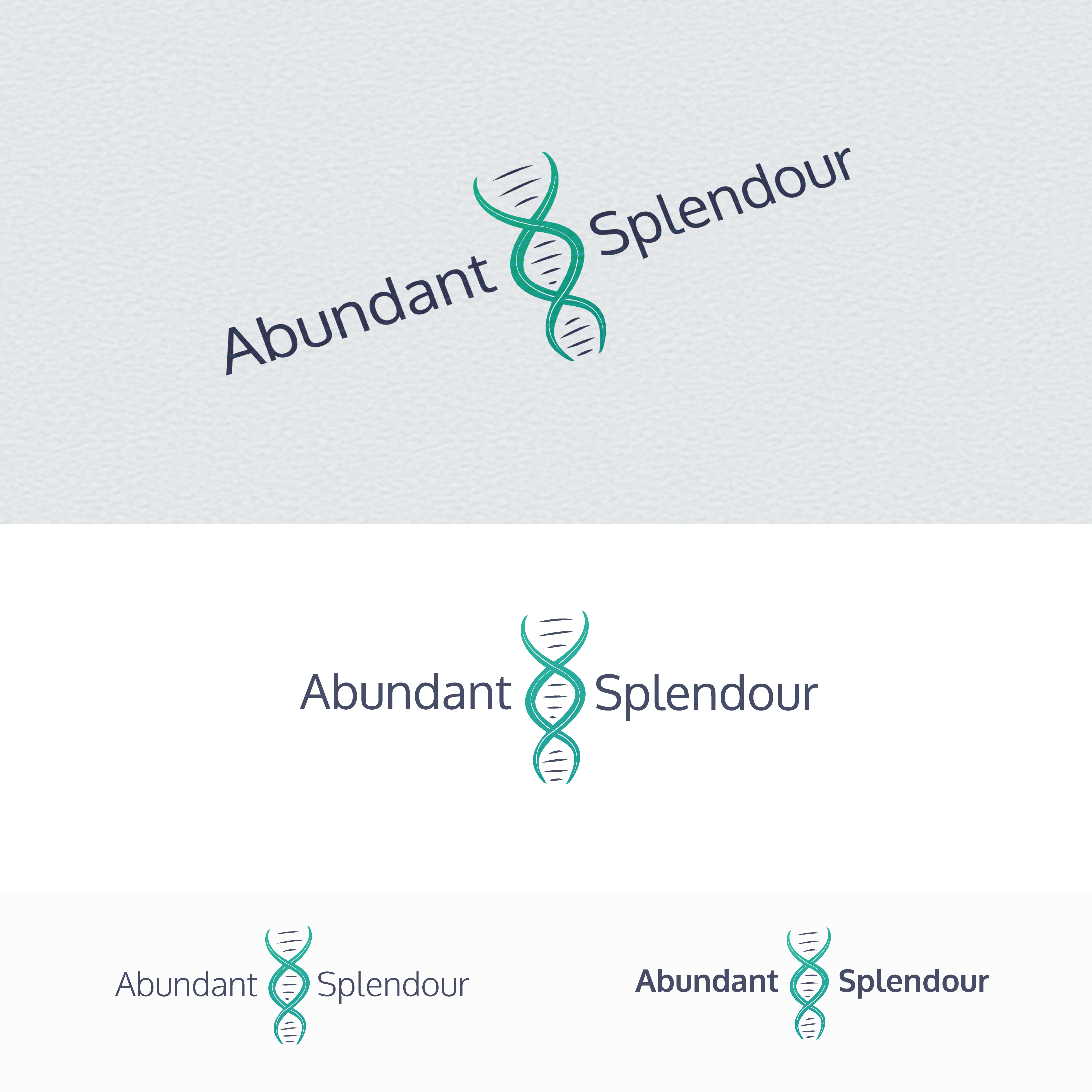 Logo Design by DeDebonairStudio for Abundant Splendour | Design #22644242