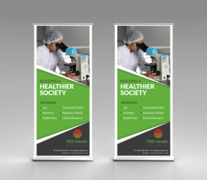 TRS Health Standing Banner | Banner-Design von Pointless Pixels India