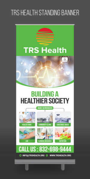 TRS Health Standing Banner | Banner-Design von ARTOGRAPHY