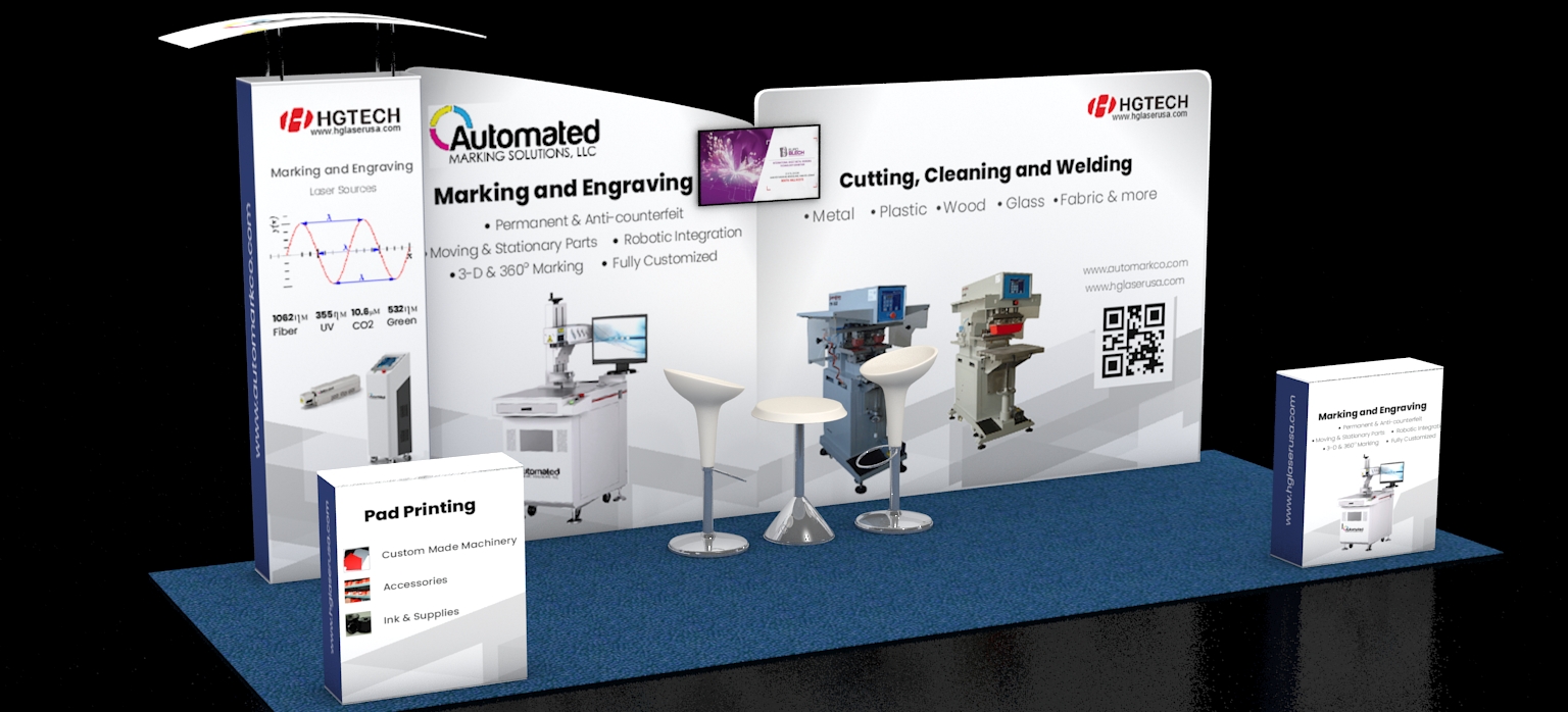 Trade Show Booth Design by Bins for Automated Marking Solutions, LLC  | Design #22672300
