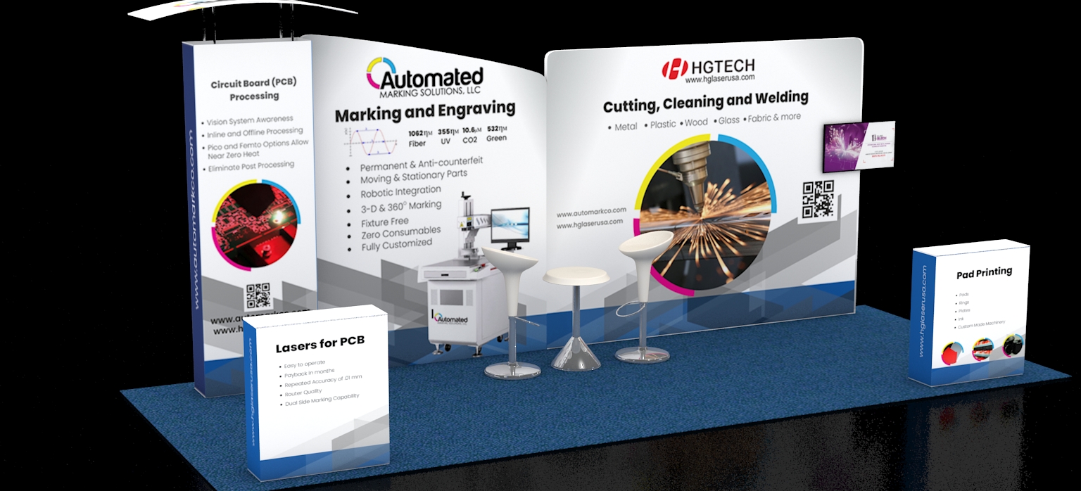 Trade Show Booth Design by Bins for Automated Marking Solutions, LLC  | Design #22680562