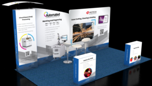 Trade Show Booth Design by Bins for Automated Marking Solutions, LLC  | Design: #22685357