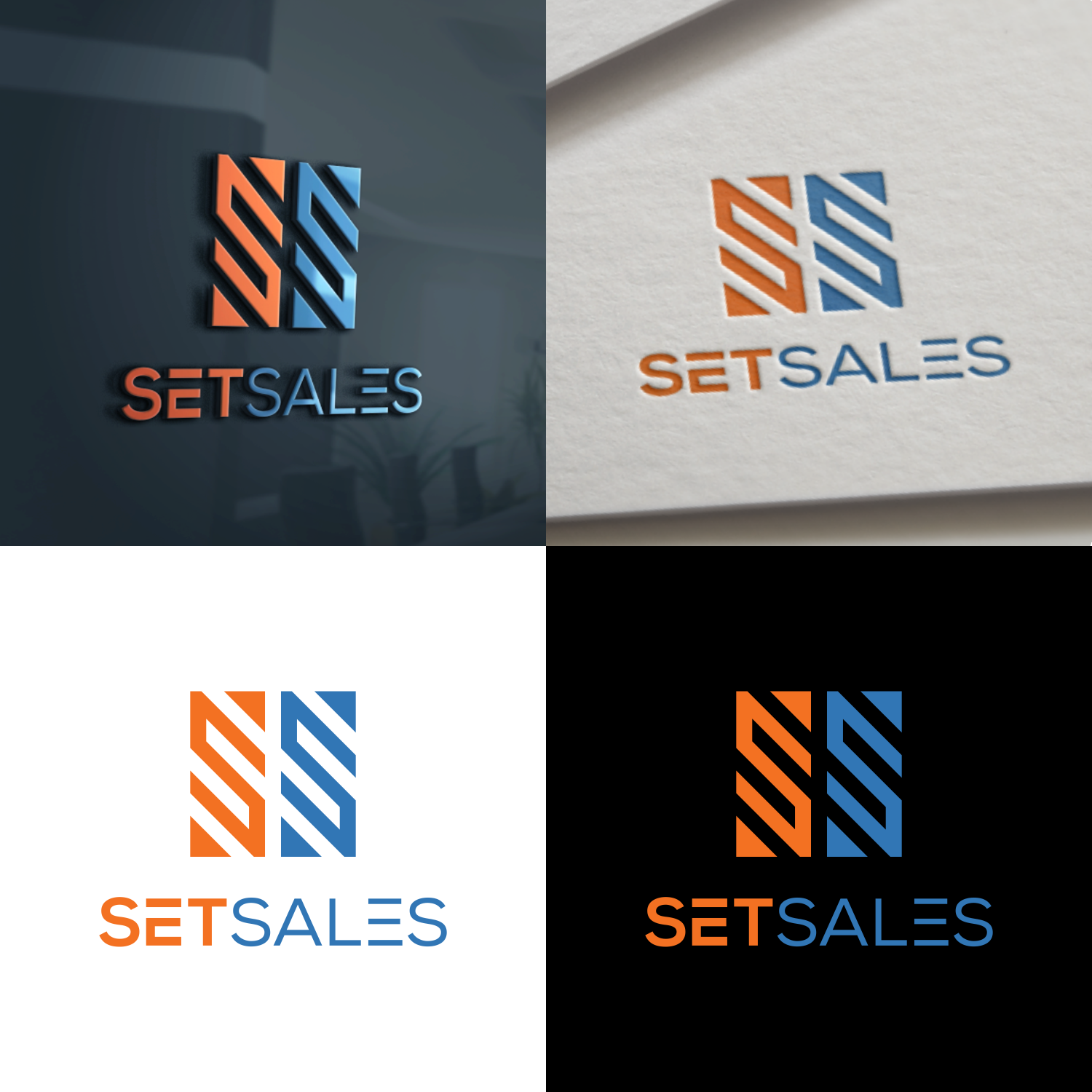 Logo-Design von galang1996 2 für SetSales | Design #22635111