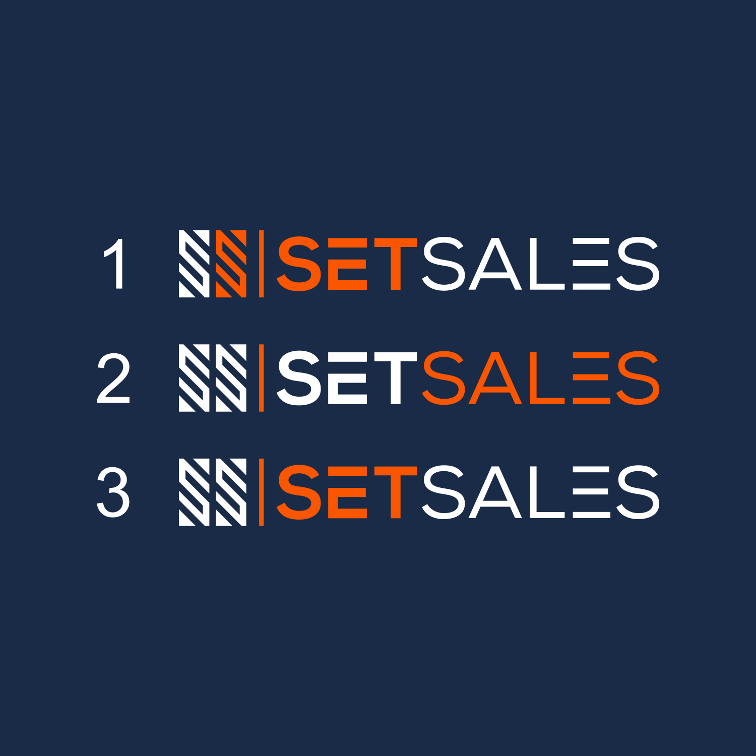 Logo-Design von galang1996 2 für SetSales | Design #22640431