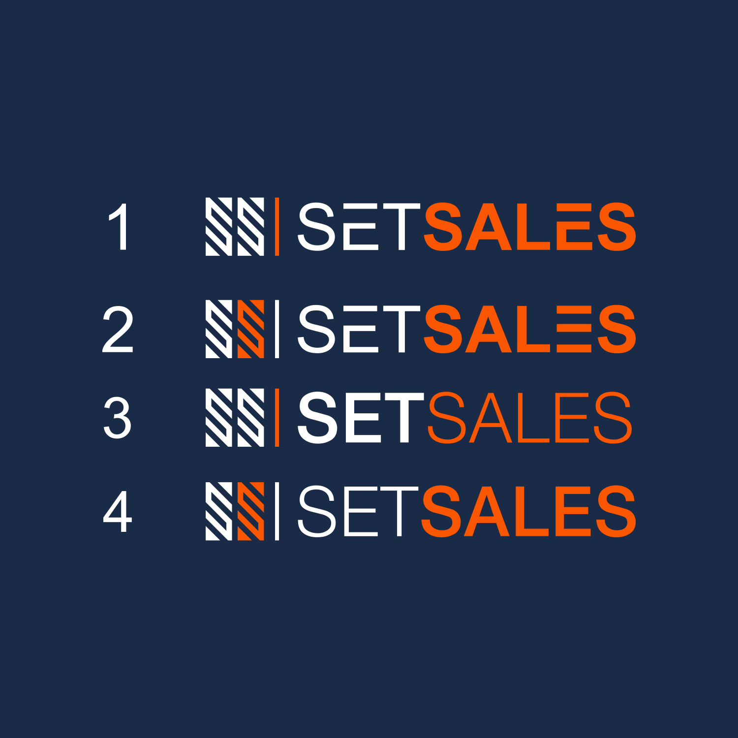 Logo Design by galang1996 2 for SetSales | Design #22653338