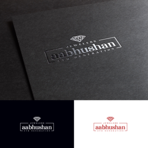 aabhushan (Jewels or Jewelers) 5th Generation  | Logo Design by Gisella Guzmán