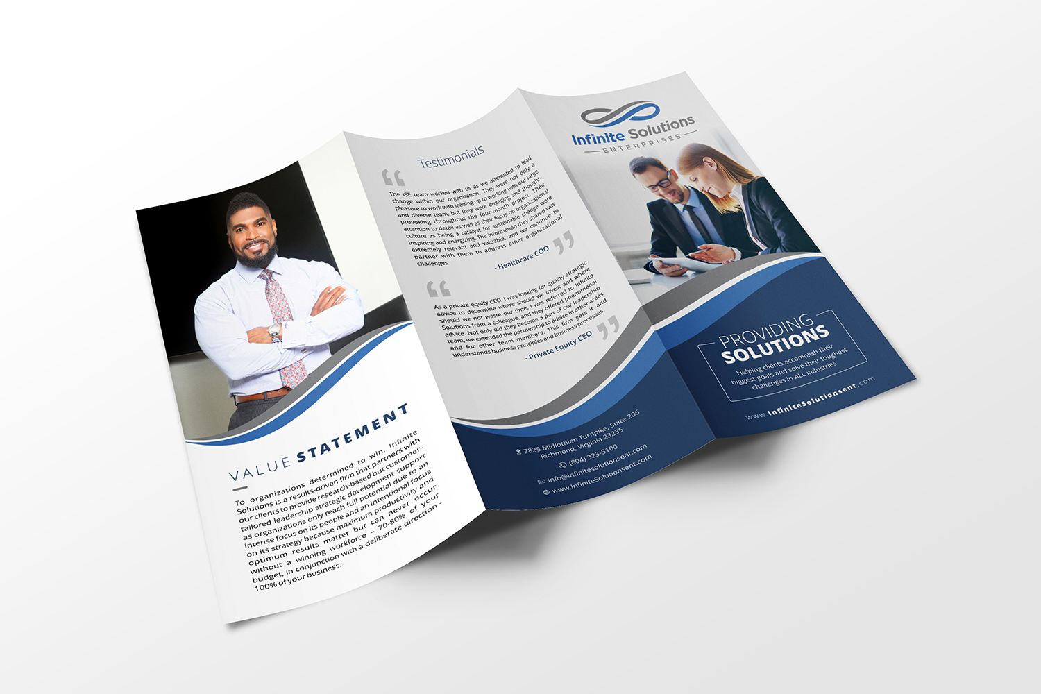 Diseño de Brochure por OwnDesign para The DDance Group | Diseño #22637096