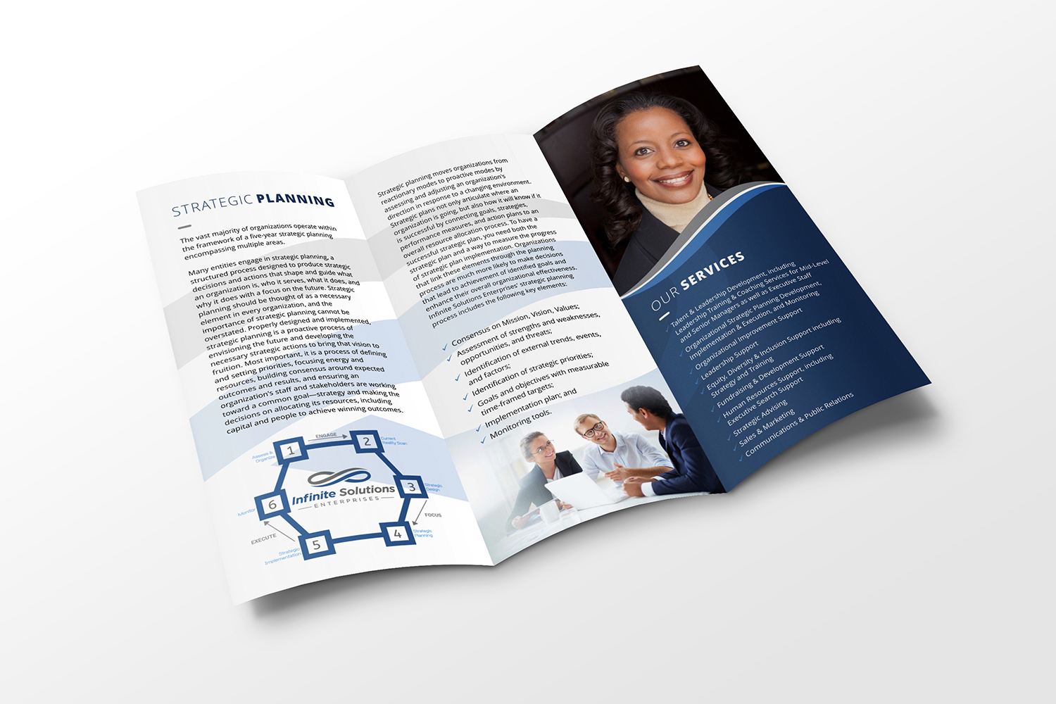 Brochure Design by OwnDesign for The DDance Group | Design #22637098