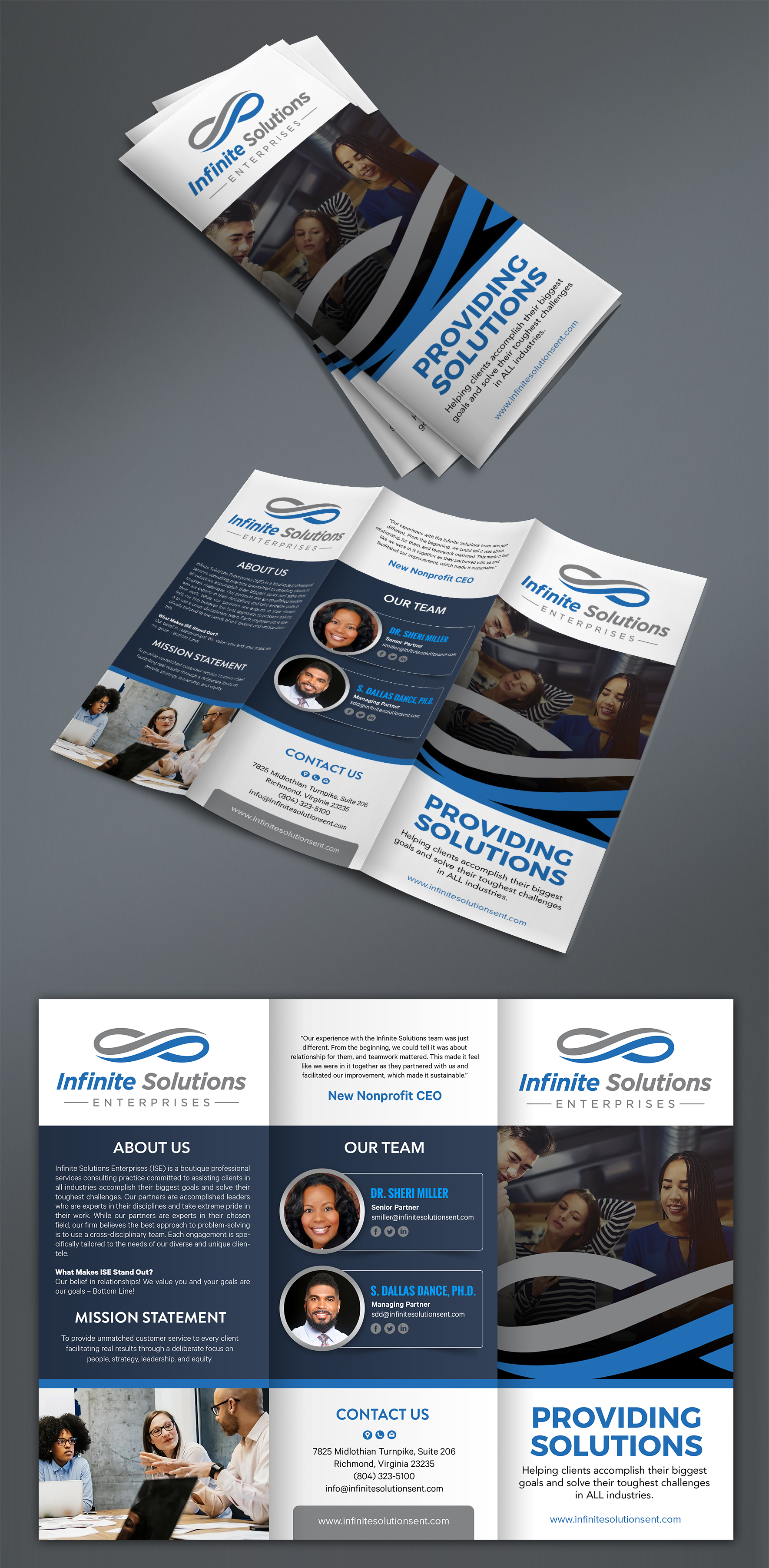 Brochure Design by SAI DESIGNS for The DDance Group | Design #22644686