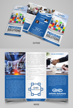 Company Services Brochure - Infinite Solutions Enterprises | Design de Brochure par SAI DESIGNS