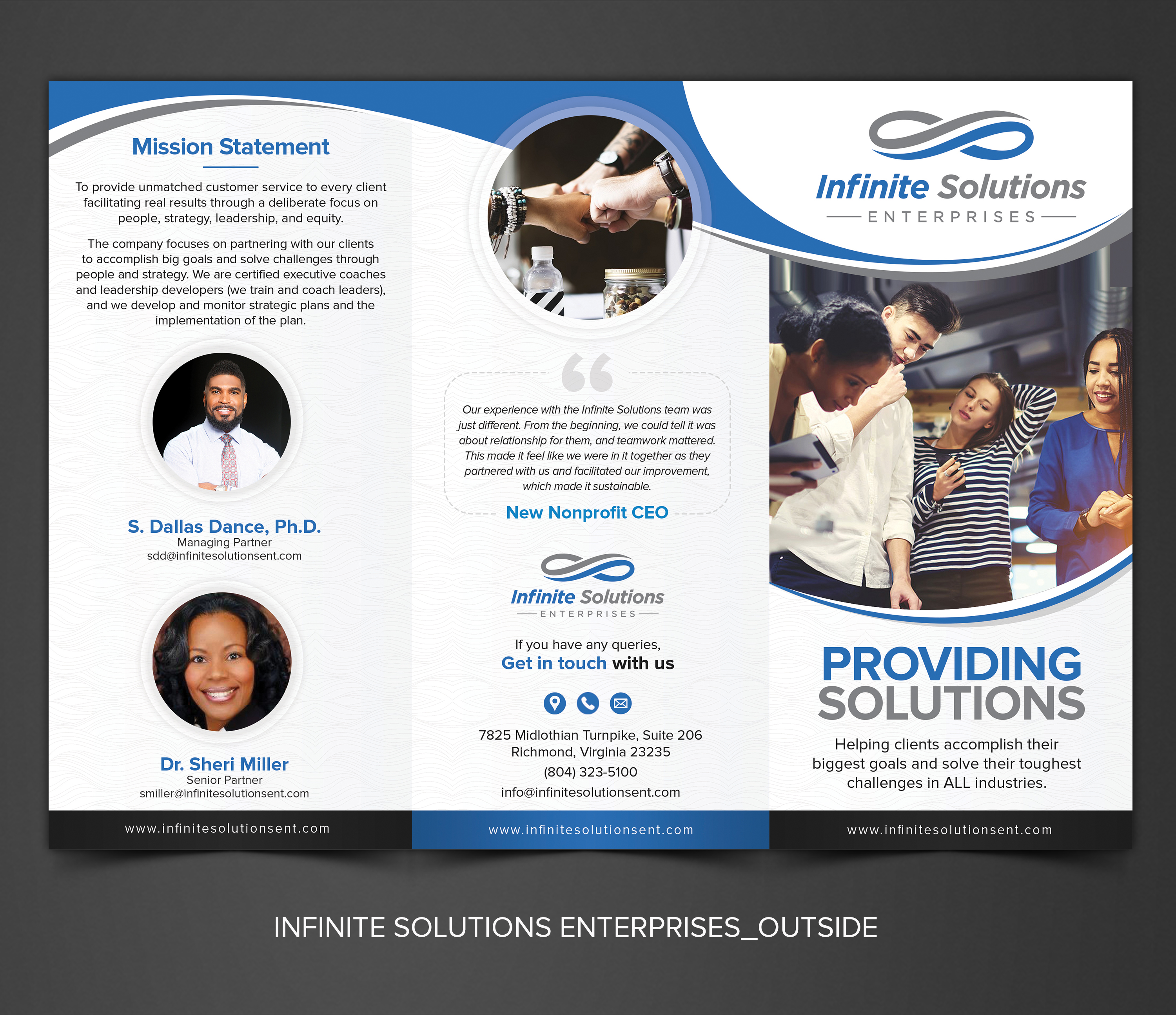 Brochure Design by ARTOGRAPHY for The DDance Group | Design #22637258