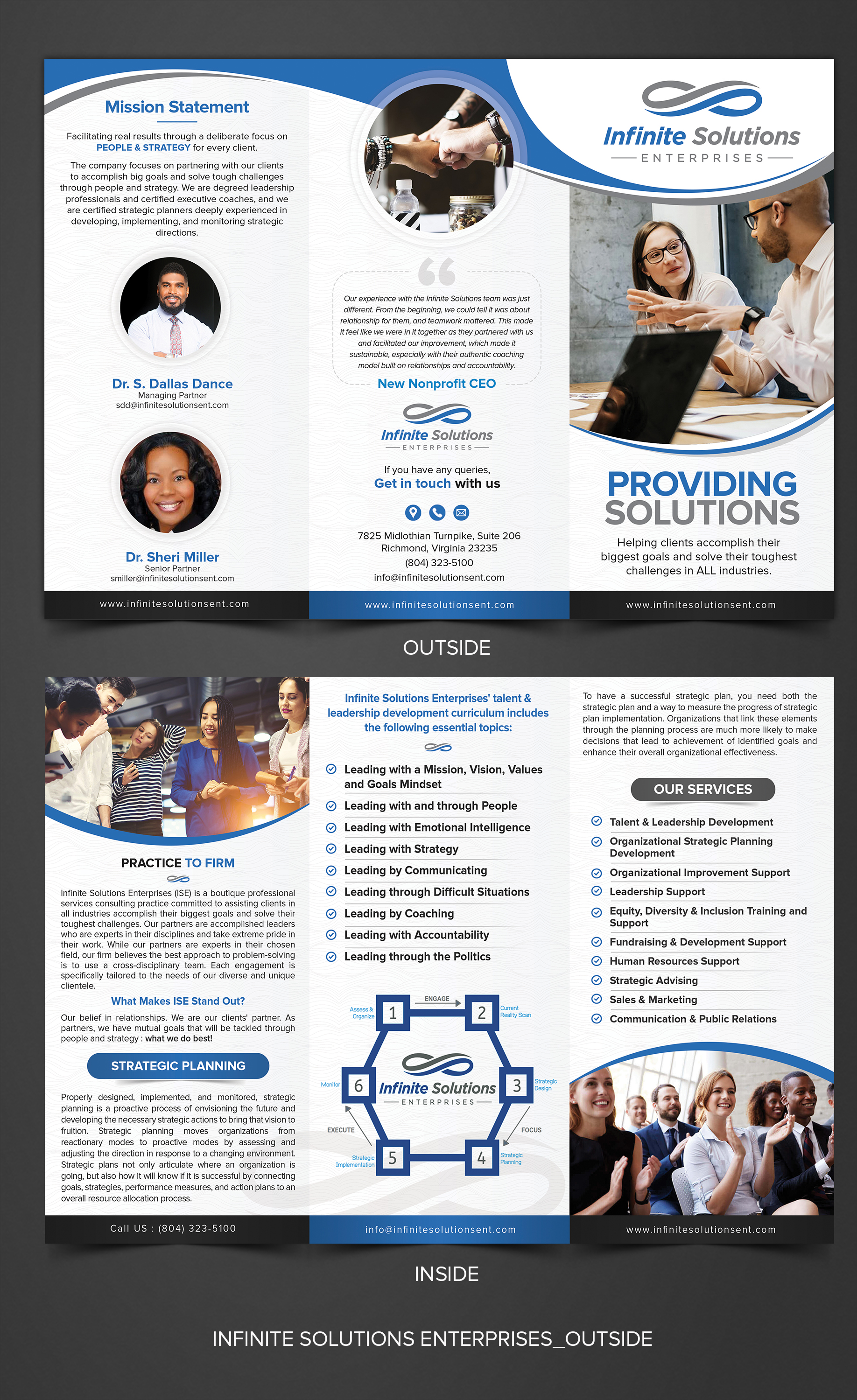 Brochure Design by ARTOGRAPHY for The DDance Group | Design #22665932