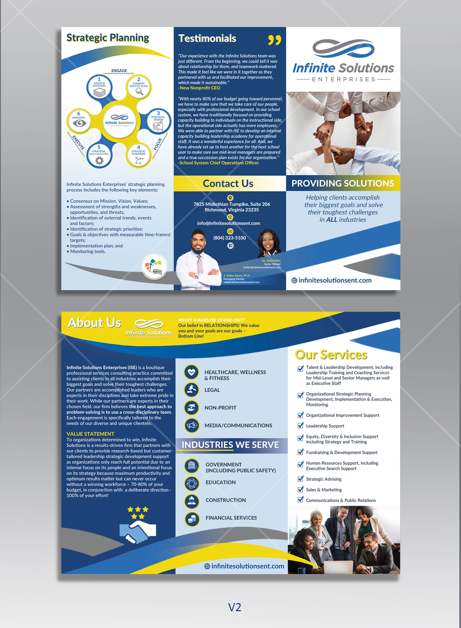 Brochure Design by DA. for The DDance Group | Design #22646646