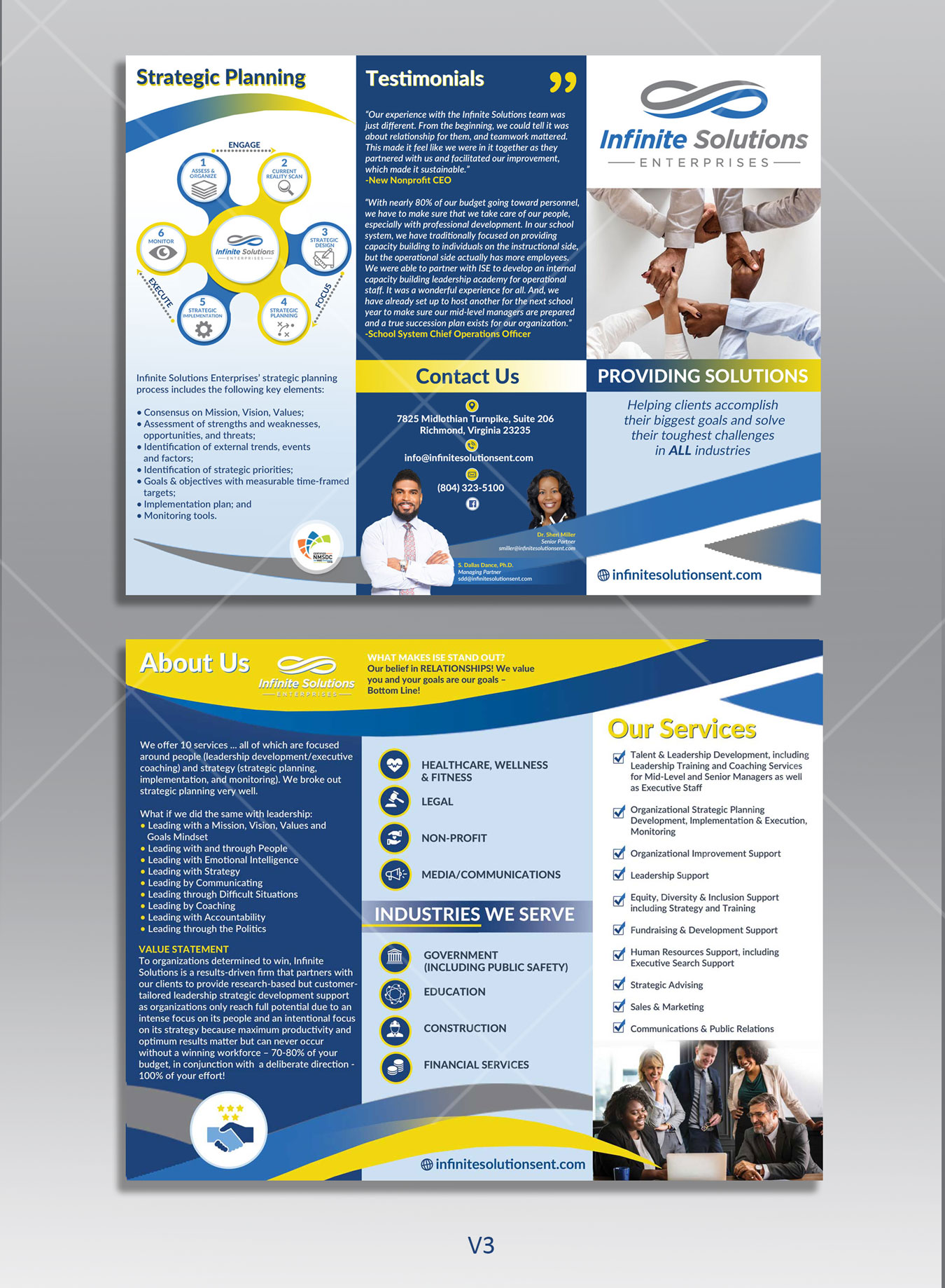 Brochure Design by DA. for The DDance Group | Design #22646896