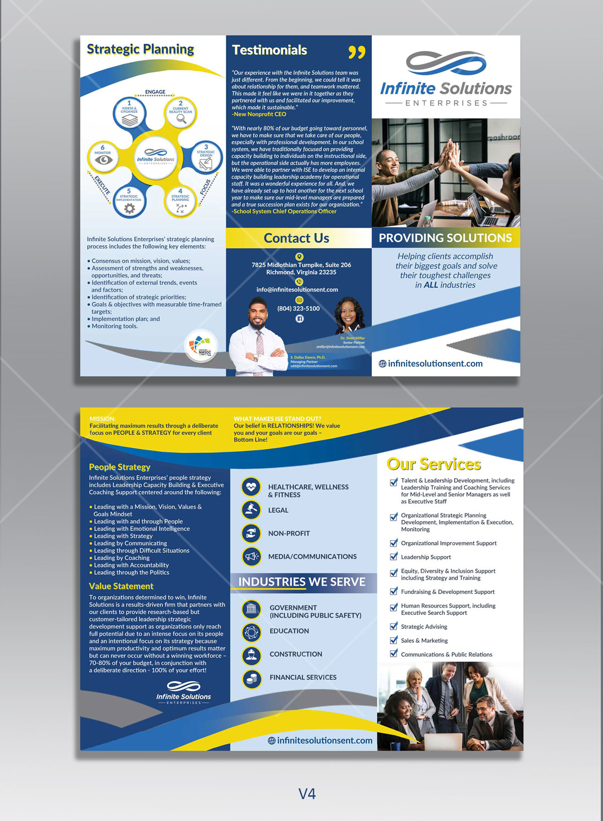 Brochure Design by DA. for The DDance Group | Design #22649220