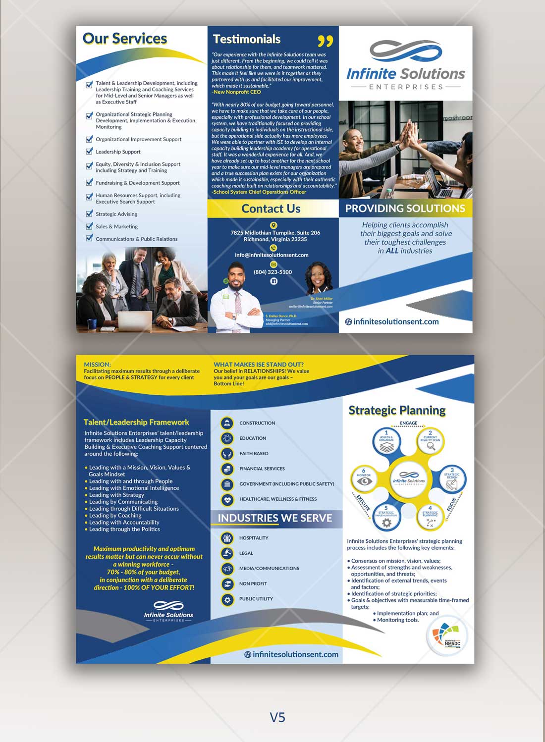 Design de Brochure par DA. pour The DDance Group | Design #22650504